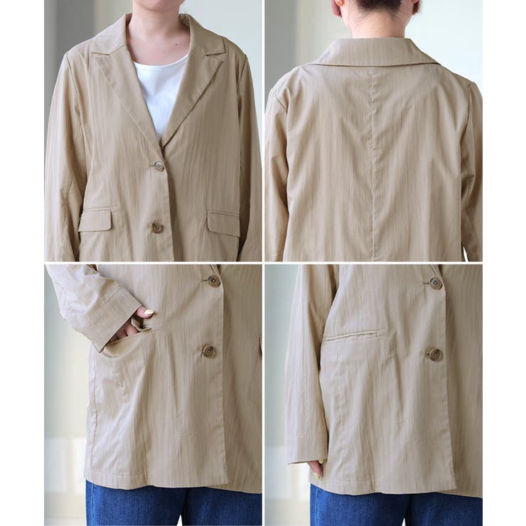 アウター ジャケット ワッシャー | HUG.U | 詳細画像22 