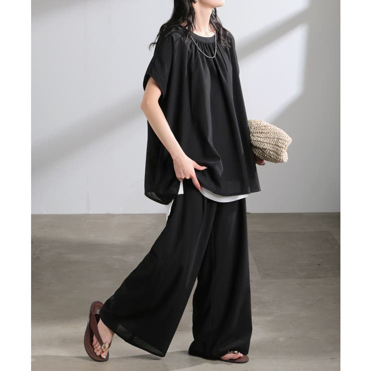 ブラック | セットアップ 上下セット 2点セット | HUG.U