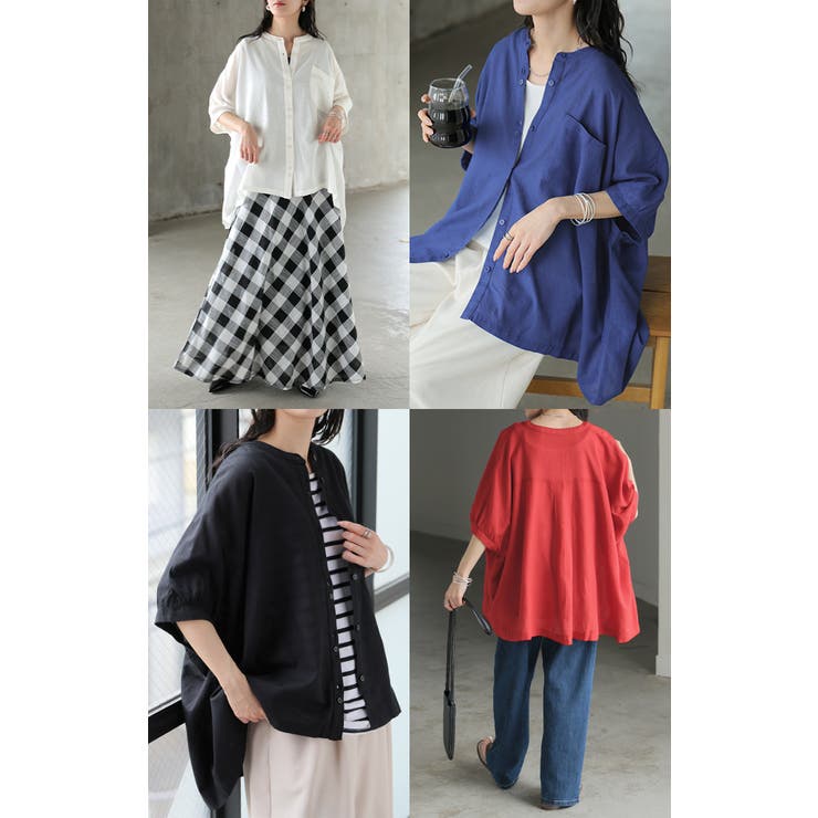 ブラウス オーバーサイズ レディース | HUG.U | 詳細画像21 