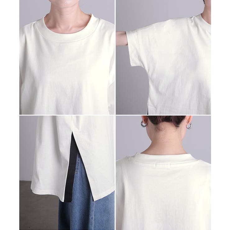 Tシャツ 綿100 配色 | HUG.U | 詳細画像22 