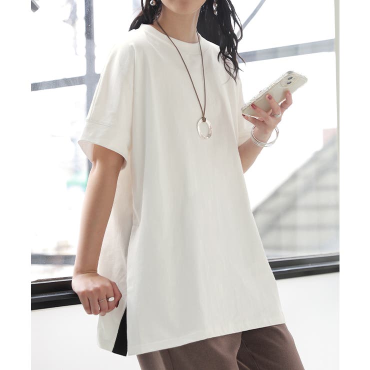 Tシャツ 綿100 配色 | HUG.U | 詳細画像5 