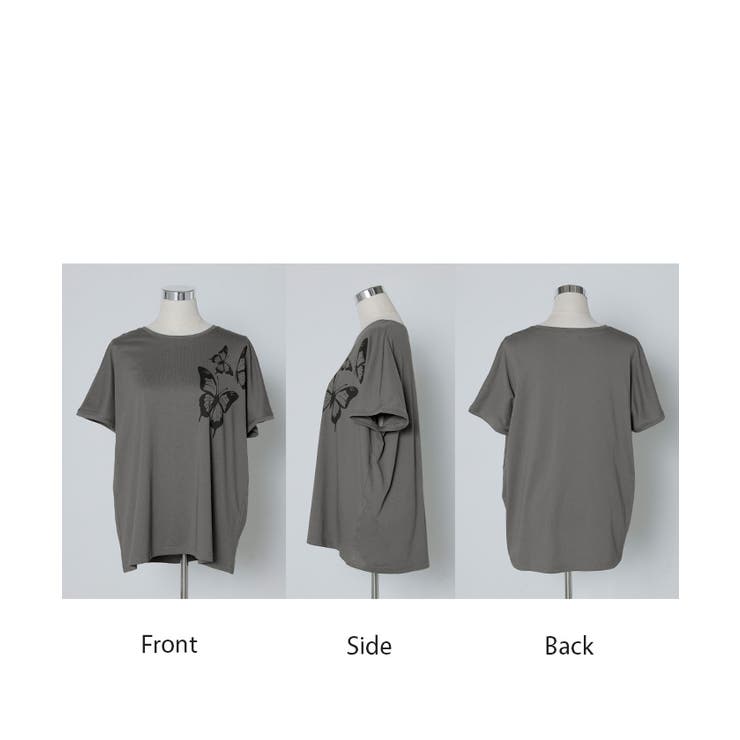 Tシャツ プリント 蝶 | HUG.U | 詳細画像23 