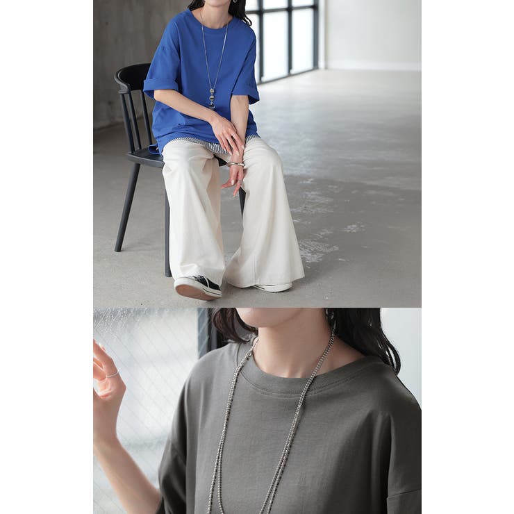 Tシャツ 汗ジミ軽減 レディース | HUG.U | 詳細画像23 