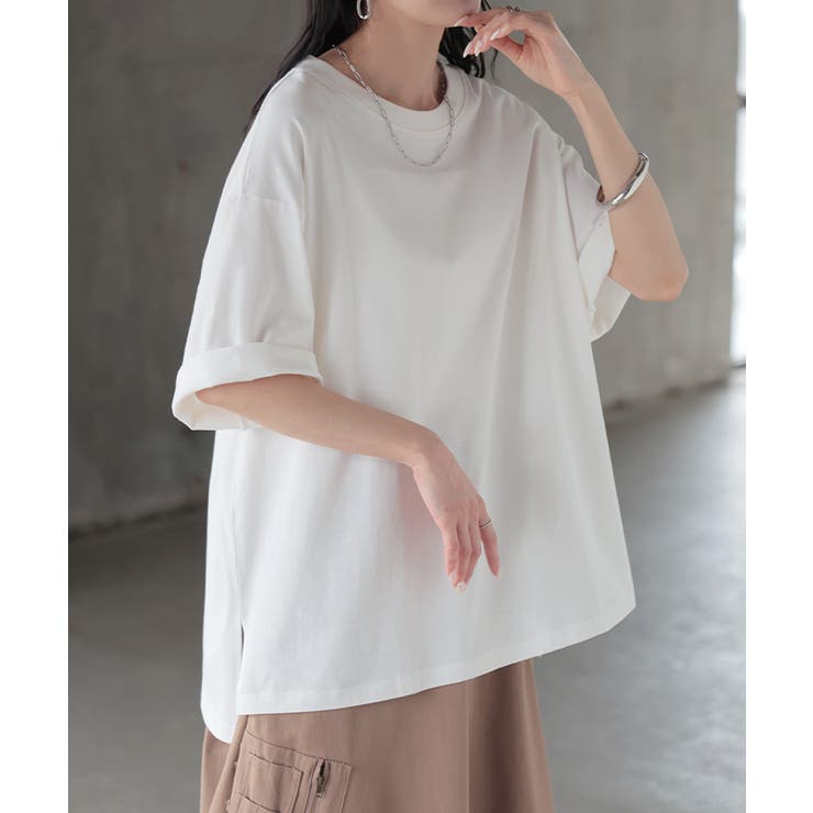 Tシャツ 汗ジミ軽減 レディース | HUG.U | 詳細画像5 