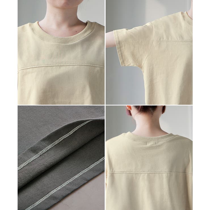Tシャツ フットボール オーバーサイズ | HUG.U | 詳細画像22 