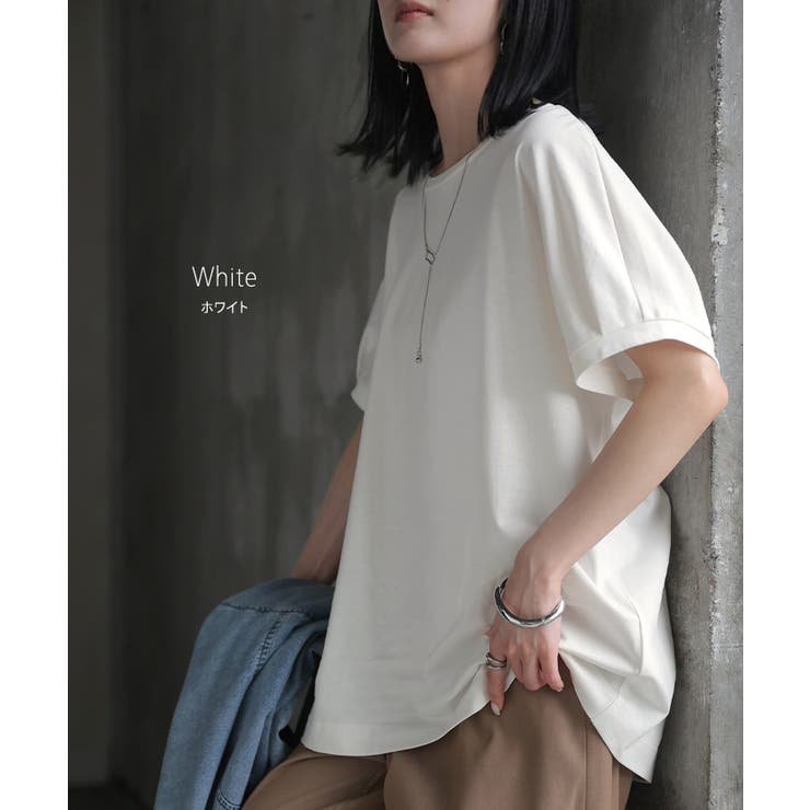 Tシャツ 汗ジミ軽減 綿100 | HUG.U | 詳細画像15 