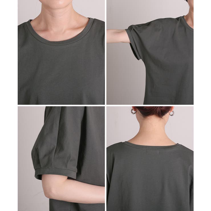 Tシャツ 汗ジミ軽減 綿100 | HUG.U | 詳細画像22 
