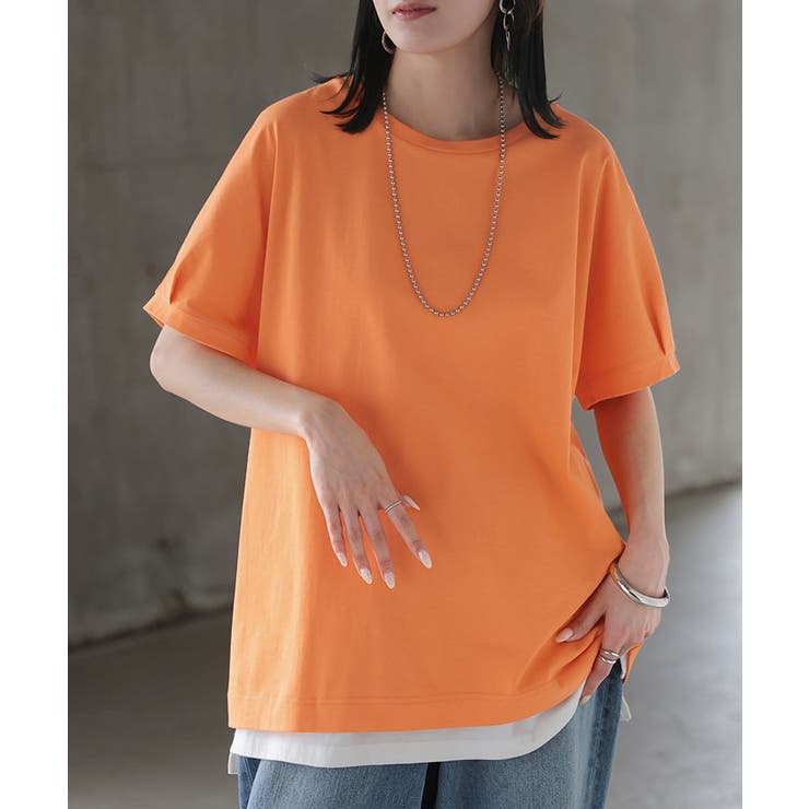 Tシャツ 汗ジミ軽減 綿100 | HUG.U | 詳細画像5 
