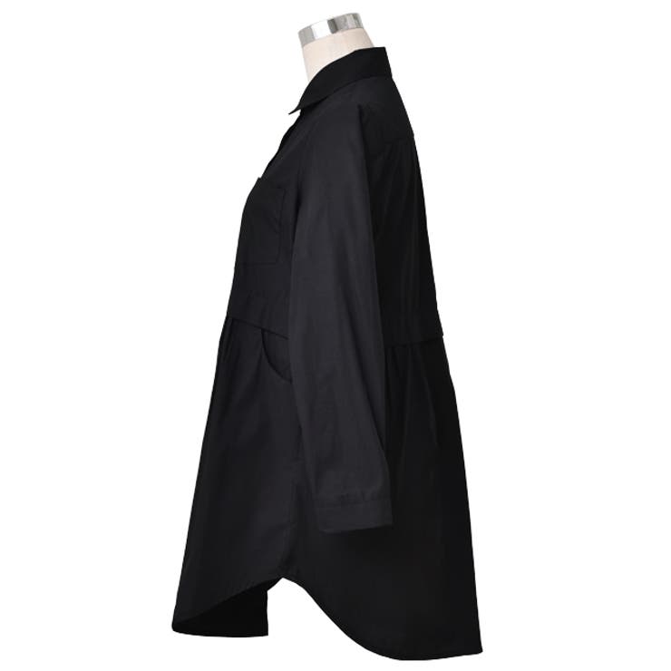 チュニック シャツチュニック シャツ ミニワンピース ワンピース チェック柄 | HUG.U | 詳細画像12 