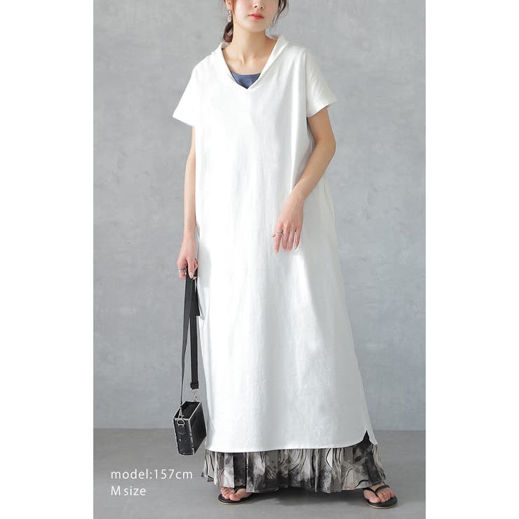 ワンピース マキシ丈ワンピース ロングワンピース マキシワンピ マキシ ロング | HUG.U | 詳細画像14 