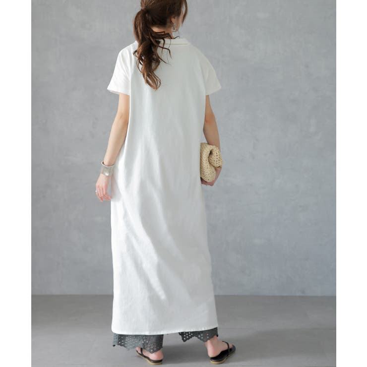 ワンピース マキシ丈ワンピース ロングワンピース マキシワンピ マキシ ロング | HUG.U | 詳細画像17 