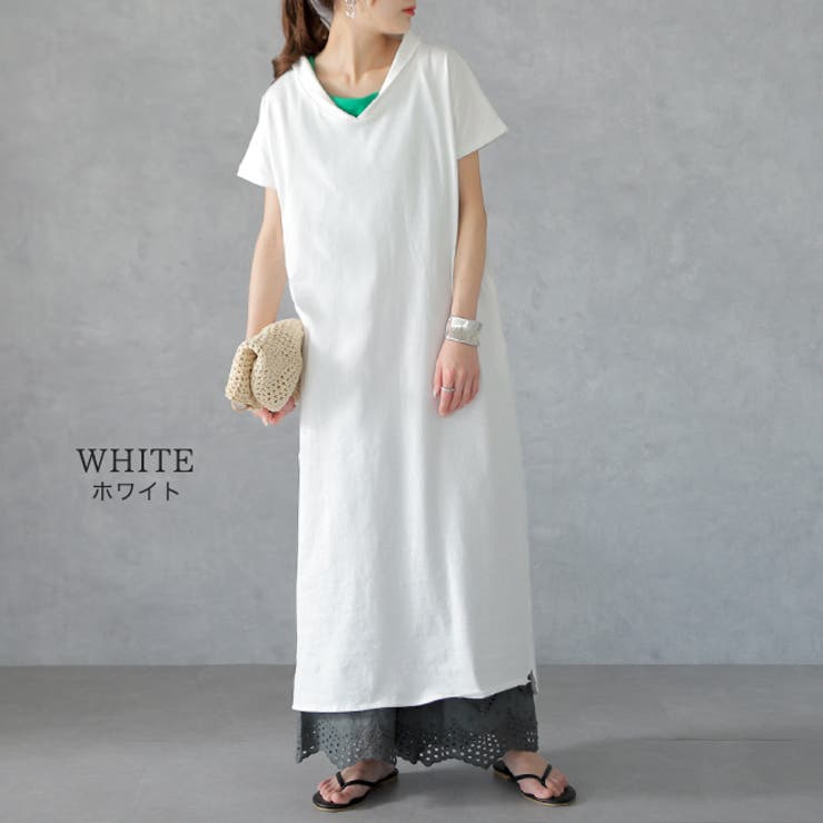 ワンピース マキシ丈ワンピース ロングワンピース マキシワンピ マキシ ロング | HUG.U | 詳細画像8 