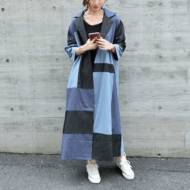 ジャケット アウター デニム ロングジャケット レディース デニムジャケット | HUG.U | 詳細画像18 