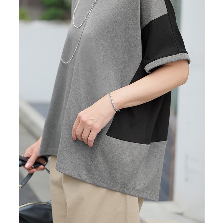Tシャツ ドッキング レディース | HUG.U | 詳細画像18 