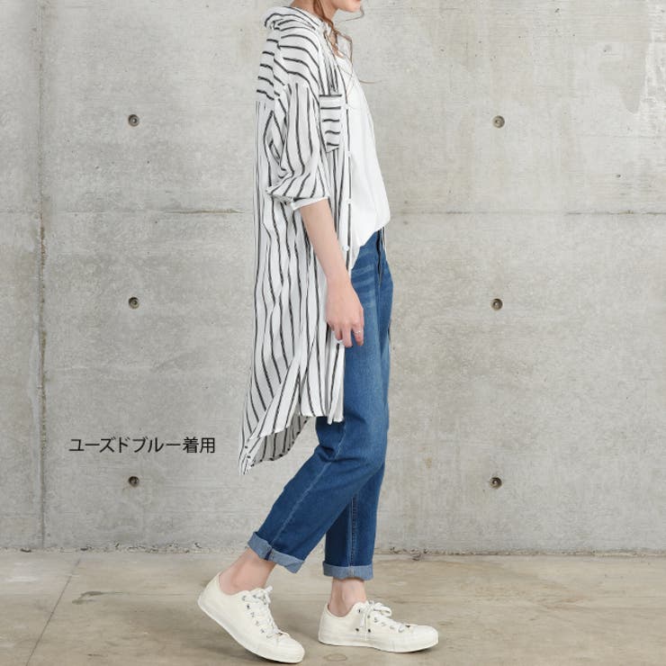 デニム レディース 撥水デニム 撥水 パンツ ボトムス ジーンズ デニムパンツ | HUG.U | 詳細画像18 