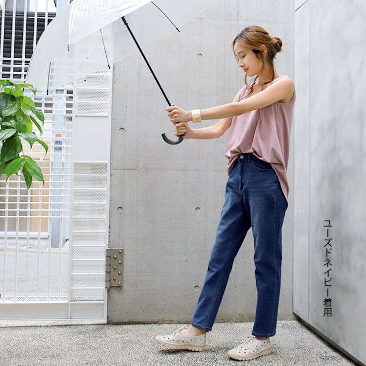 デニム レディース 撥水デニム 撥水 パンツ ボトムス ジーンズ デニムパンツ | HUG.U | 詳細画像20 