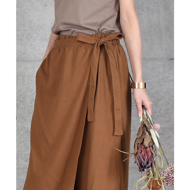 ワイドパンツ カフェパンツ レディース パンツ ワイド フレア