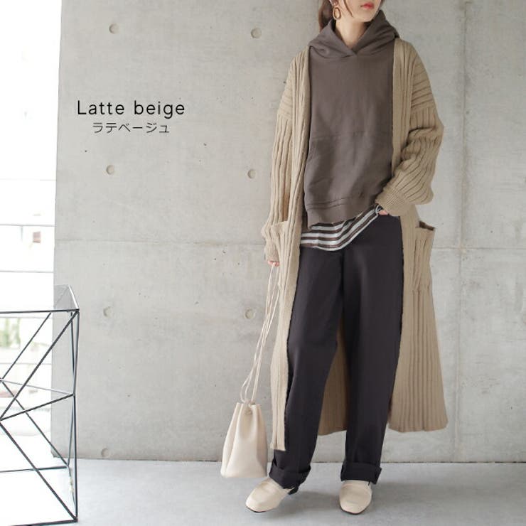 カーディガン ロング丈 ニットカーディガン ロング ロング