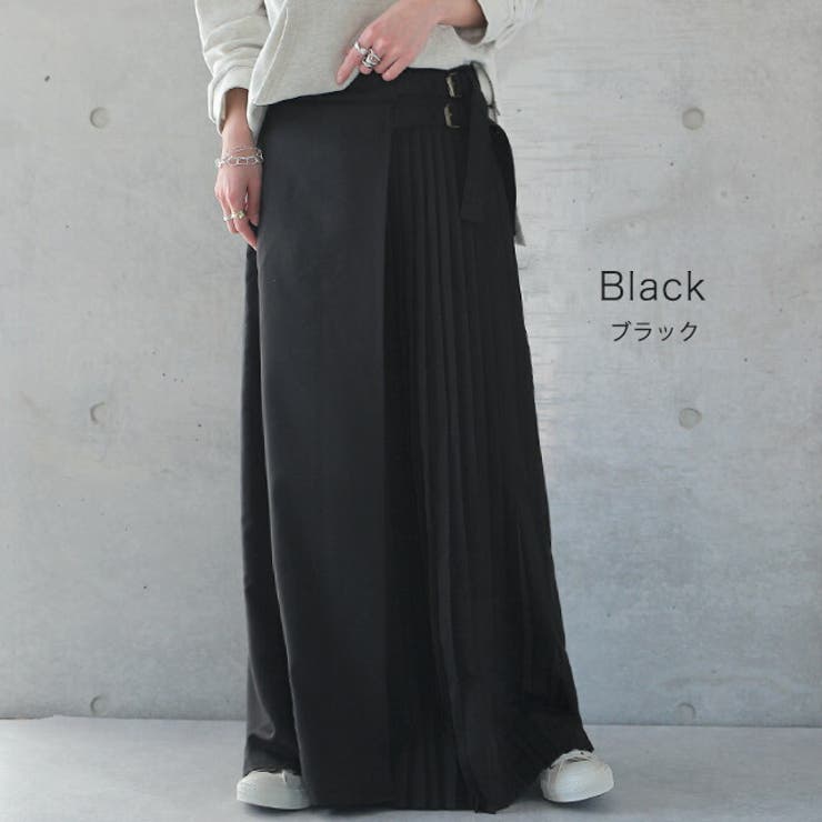 レディース ロングスカート ロング マキシ マキシスカート プリーツ プリーツ | HUG.U | 詳細画像12 