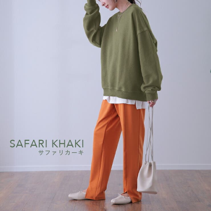 トップス レディース スウェット スエットトレーナー ビッグ