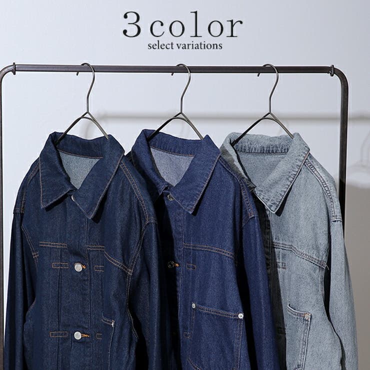 Gジャン レディース デニム オーバーサイズ アウター デニムジャケット 綿 | HUG.U | 詳細画像6 