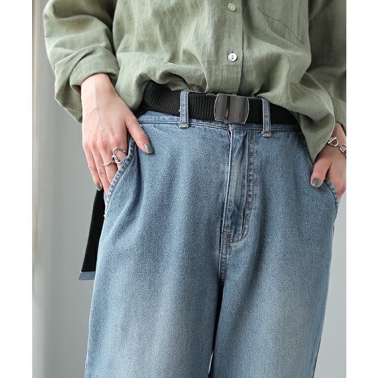 デニムパンツ レディース 綿100% | HUG.U | 詳細画像16 