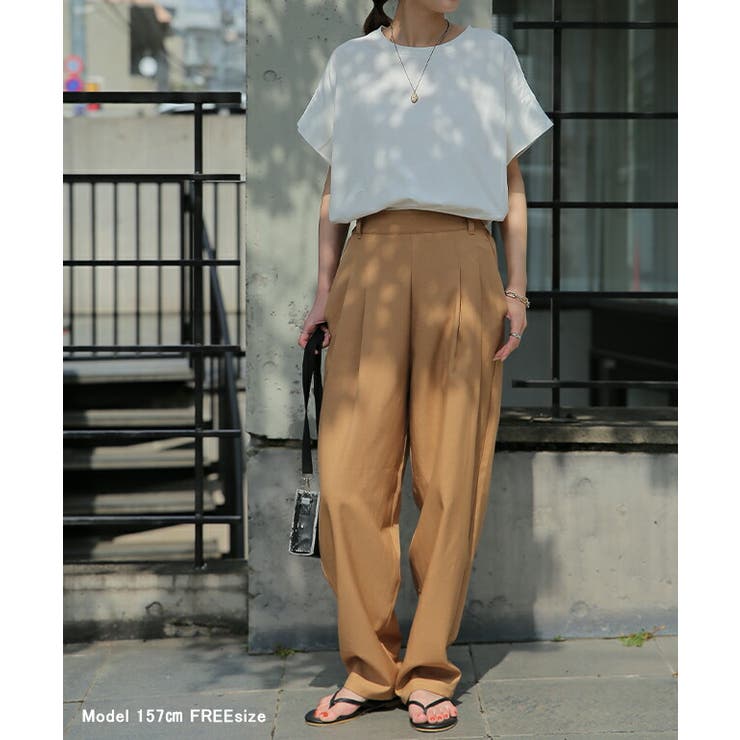 パンツ レディース テーパードパンツ スラックス きれいめ ボトムス