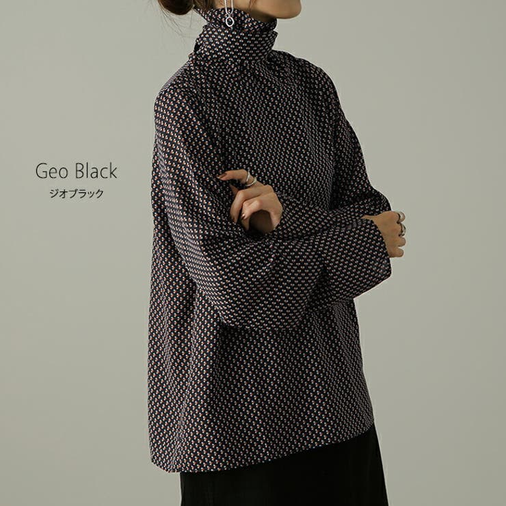 トップス レディース ブラウス ボウタイ シャツ 肌隠し 首元隠し チュニック | HUG.U | 詳細画像12 