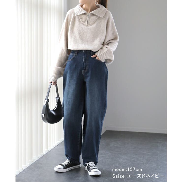 デニム レディース デニムパンツ パンツ ワイドパンツ 大きい