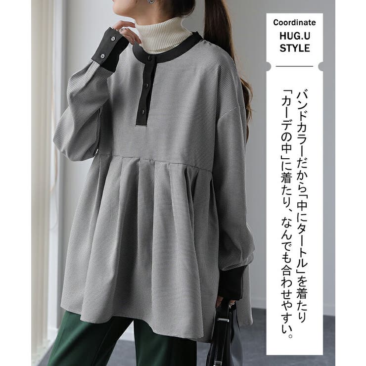 大人女性の トップス シャツ バック チュニック レディース ブラウス トップス