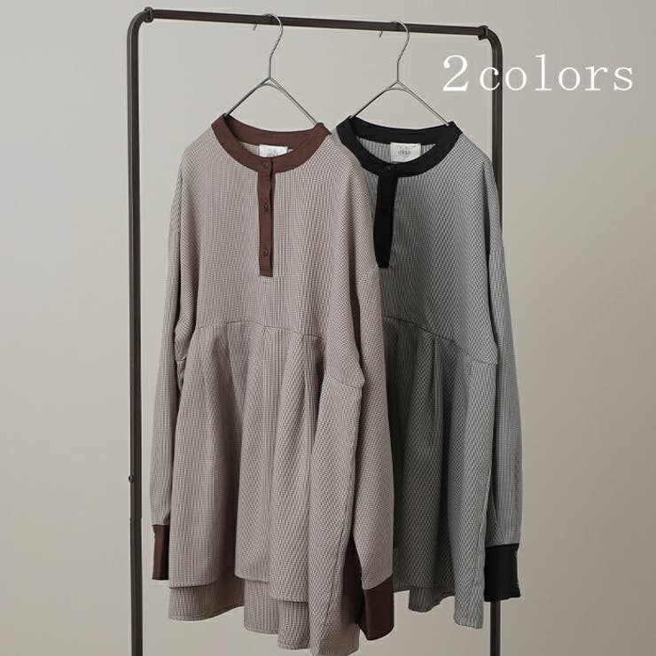 トップス シャツ ブラウス レディース チュニック バックプリーツ | HUG.U | 詳細画像8 