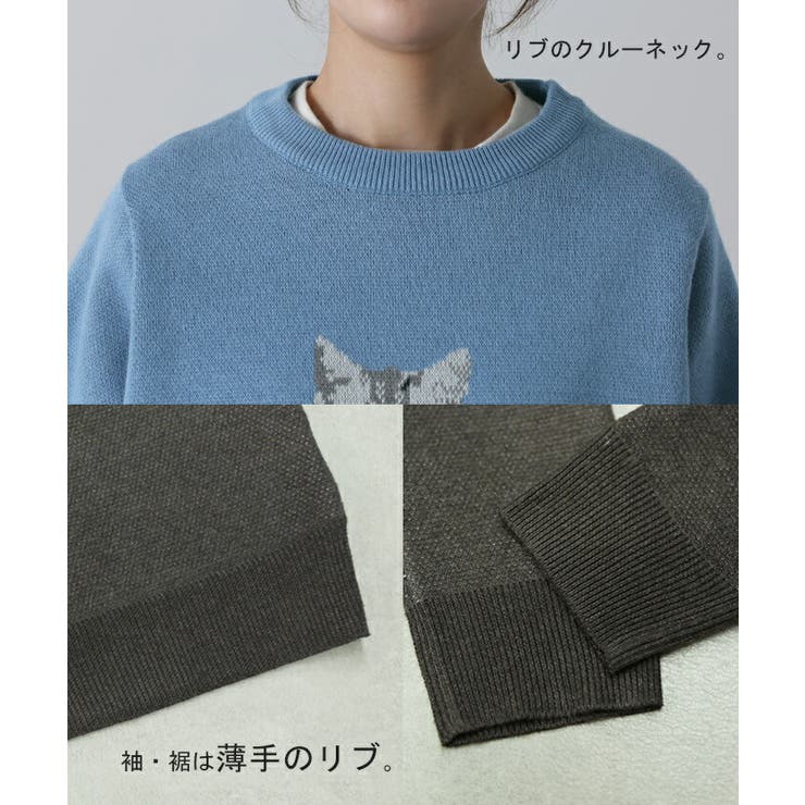 yukiemon コラージュ スエットプルオーバー Diary 3L 猫