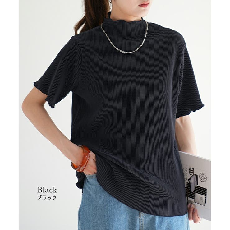 新品★16,500円 ブリーフィング ツアー半袖ハイネックシャツ黒 レディースL BRIEFING tシャツ 「BRIEFING GOLF／ブリーフィングゴルフ