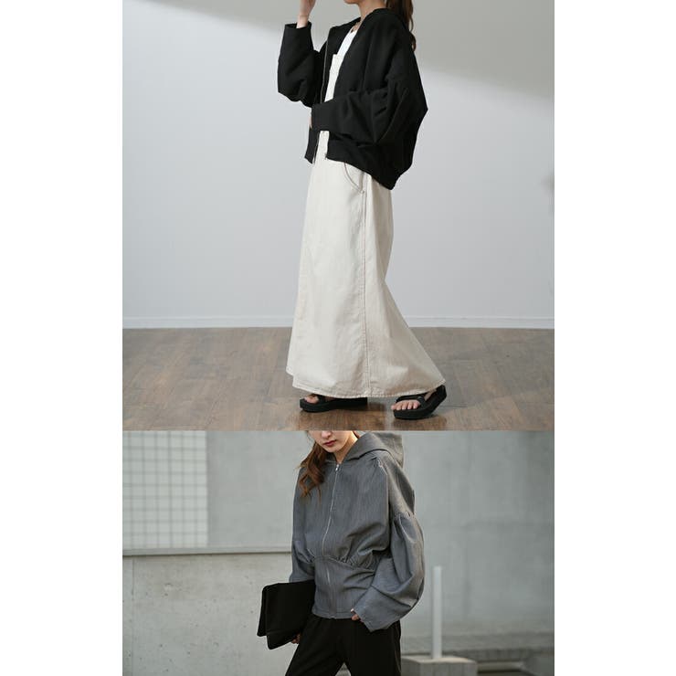 パーカー レディース トップス アウター ライトアウター フード フーディー | HUG.U | 詳細画像13 