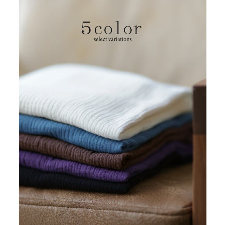 Tシャツ レディース トップス ダブルガーゼ ガーゼ 綿 チュニック ナチュラ | HUG.U | 詳細画像12 