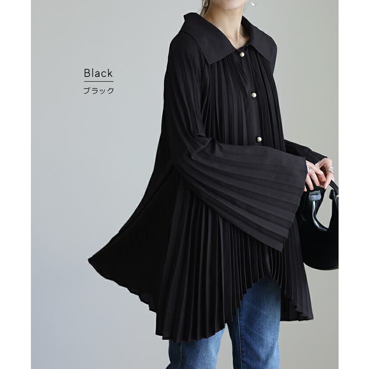 プリーツプリーズ ポンチョ風チュニック PLEATS PLEASE ISSEY MIYAKE