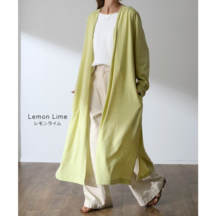 カーディガン レディース UVカット トップス 紫外線対策 ロング シアー ロ | HUG.U | 詳細画像17 