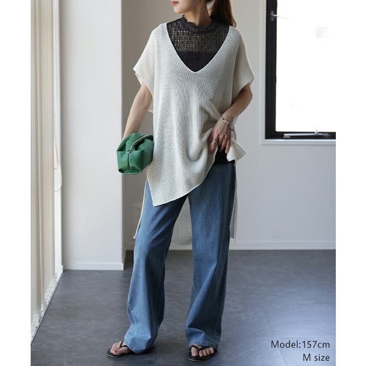 cygne フリルタンク helene ネイビー cygne フリルタンク ネイビー未使用 - メルカリ