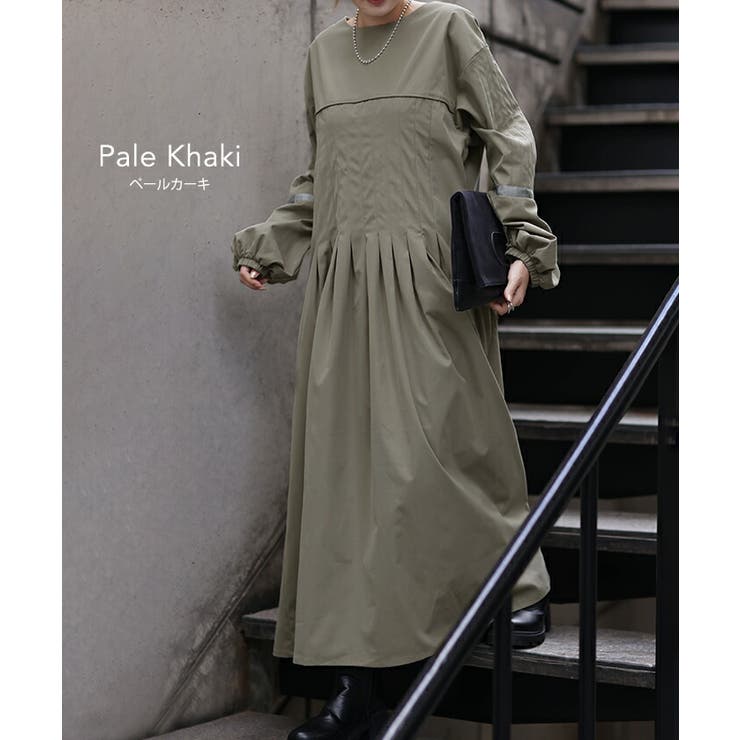 ワンピース シャツ ロングワンピース ロング レディース ナチュラル シャツワ | HUG.U | 詳細画像13 