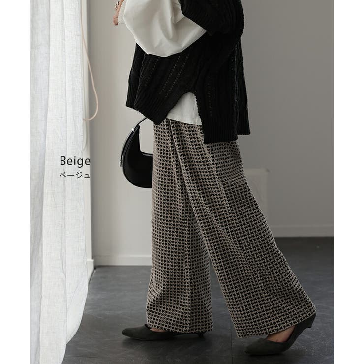 パンツ フレア パンツ レディース フレアパンツ レギパン ロング ストレッチ | HUG.U | 詳細画像13 