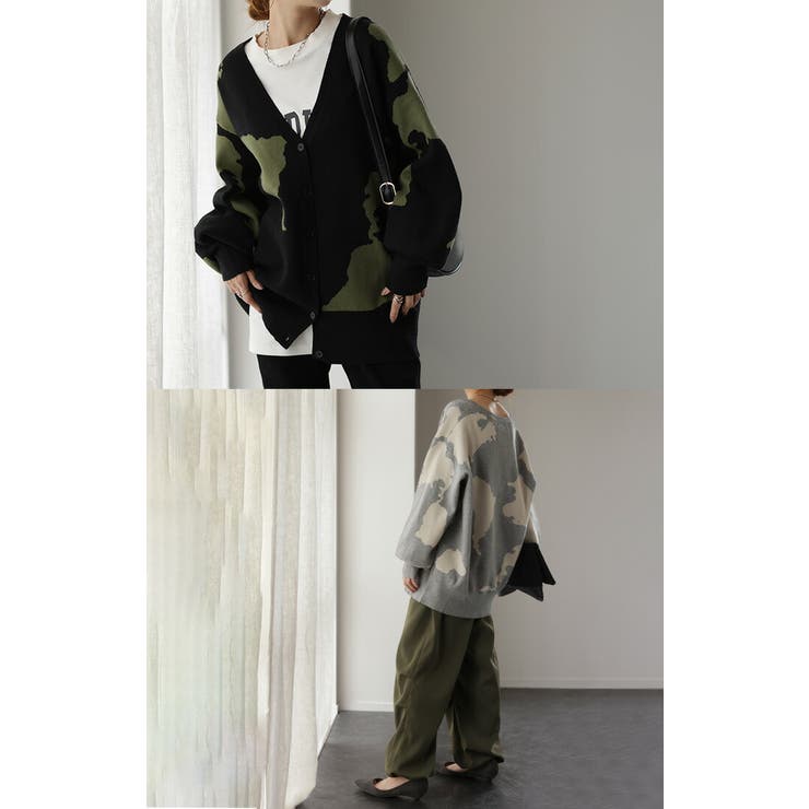 カーディガン 体型カバー レディース | HUG.U | 詳細画像3 