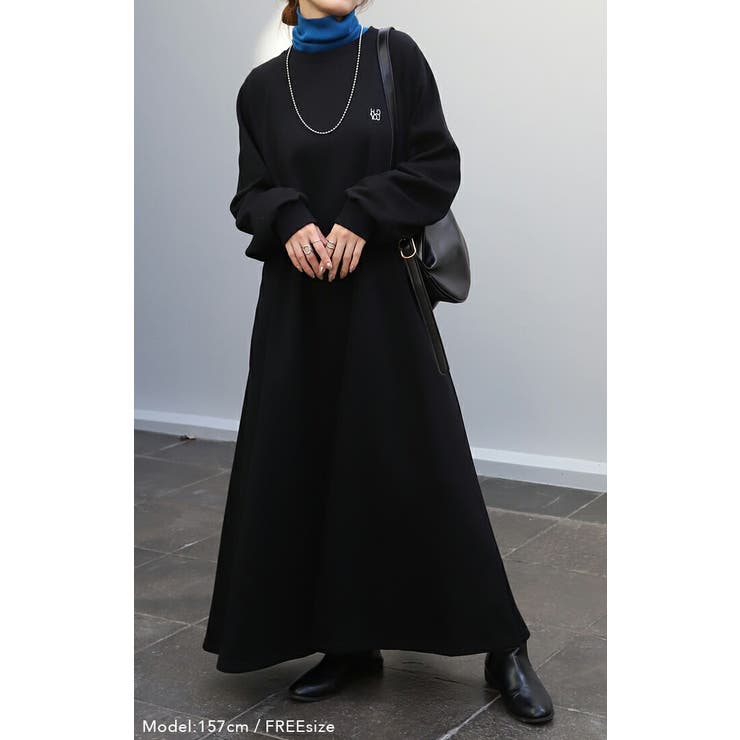 ワンピース 刺繍 ロングワンピース | HUG.U | 詳細画像7 