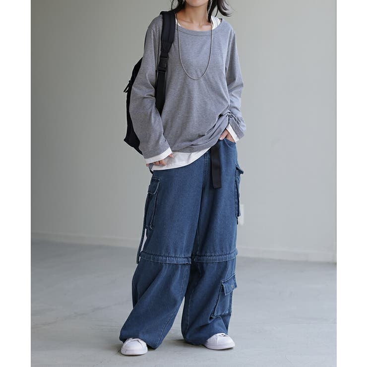 デニムパンツ パンツ ハーフパンツ | HUG.U | 詳細画像14 