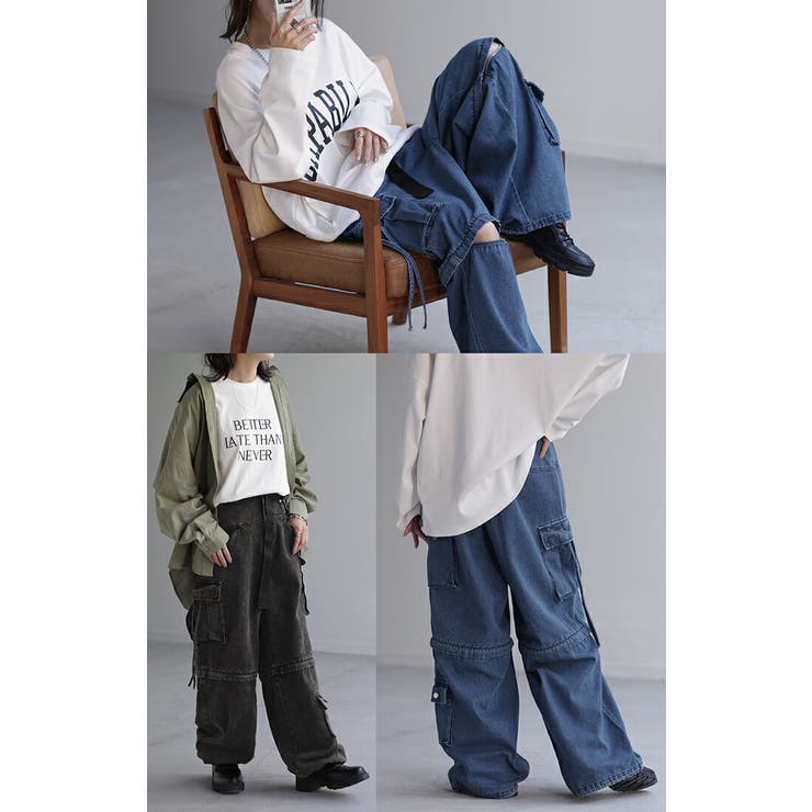 デニムパンツ パンツ ハーフパンツ[品番：HHHW0001735]｜HUG.U