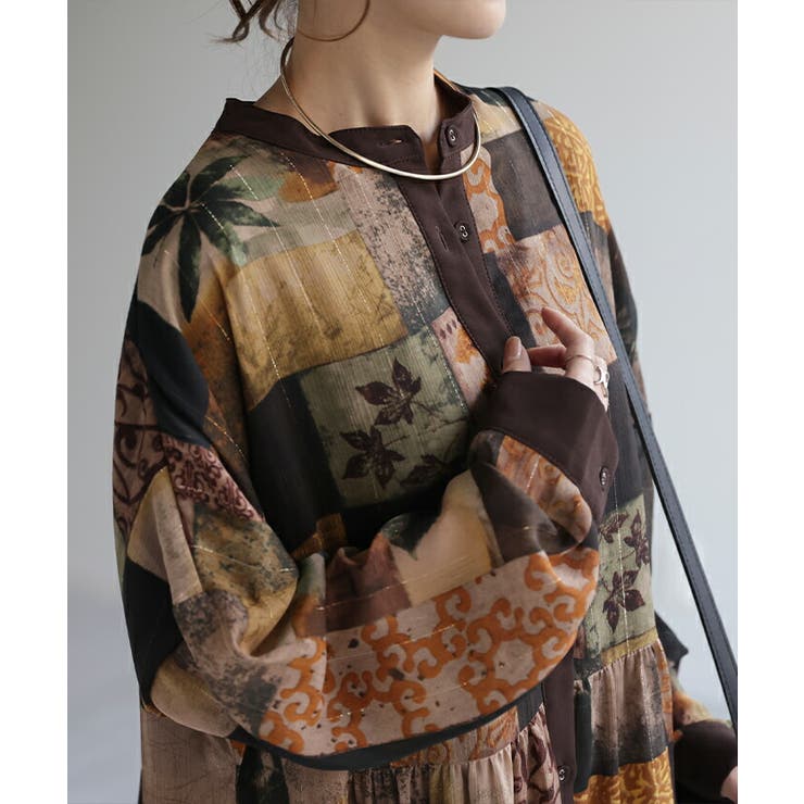 ワンピース ティアード ロングワンピース[品番:HHHW0001749 ワンピース ティアード ロングワンピース[品番:HHHW0001749