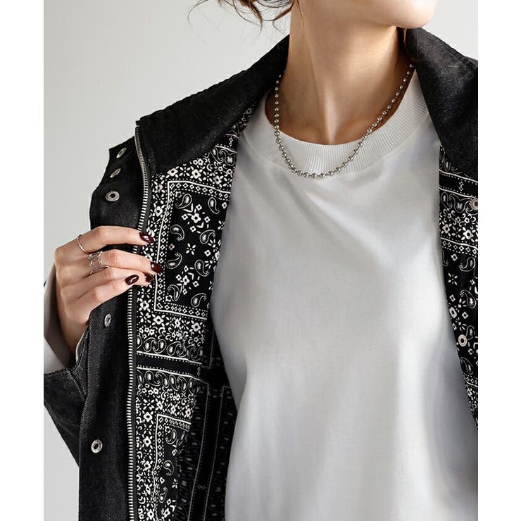 アウター デニムジャケット レディース | HUG.U | 詳細画像4 