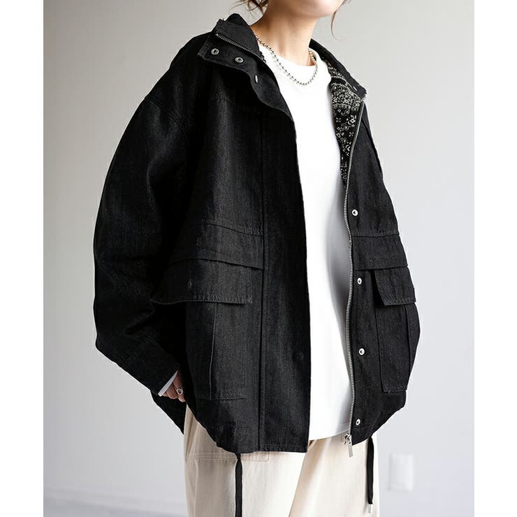 アウター デニムジャケット レディース | HUG.U | 詳細画像5 