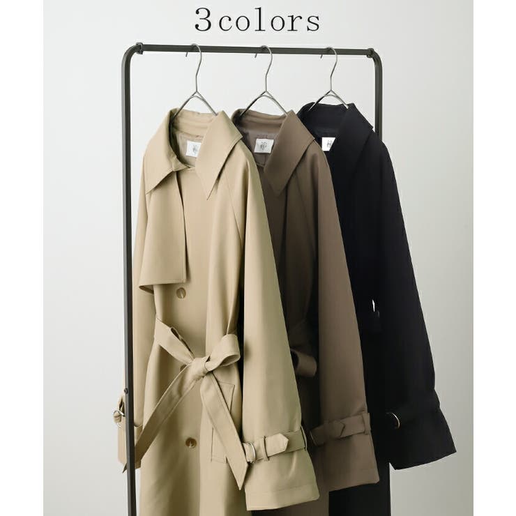 トレンチコート レディース アウター | HUG.U | 詳細画像11 