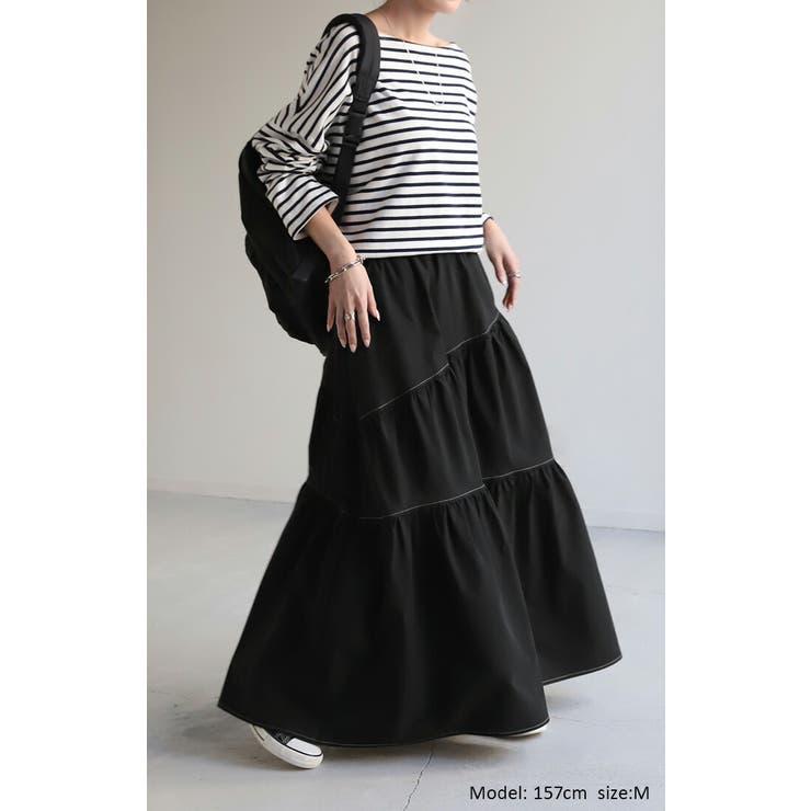 スカート ギャザー ボリューム | HUG.U | 詳細画像3 