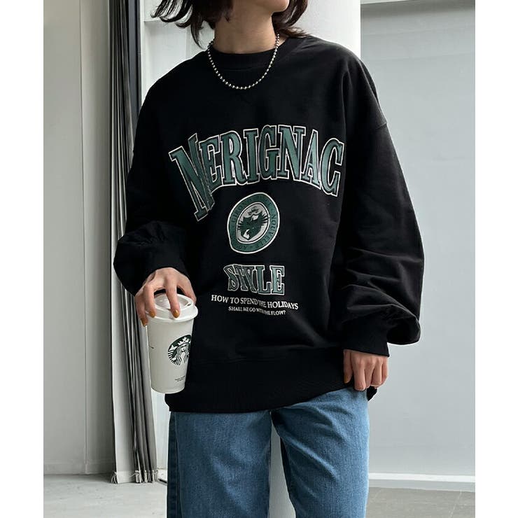 カットソー ロンT ロゴ | HUG.U | 詳細画像17 